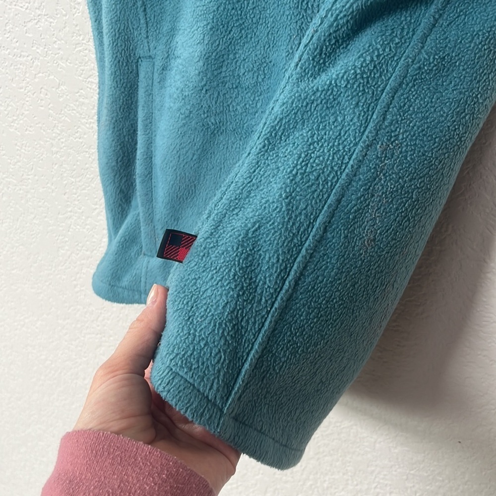 Woolrich Fleece Vest Blue size Small - Picture 6 of 7